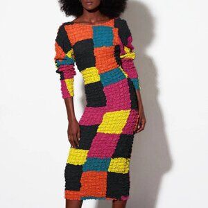 Mara Hoffman Kassia Popcorn Dress - XS